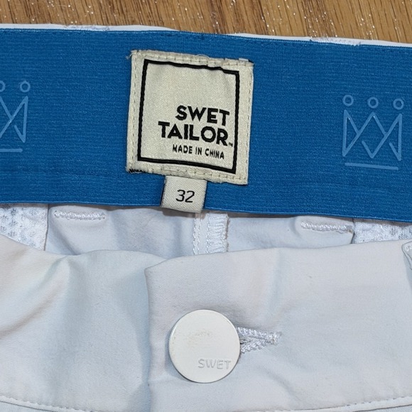 Swet Tailor Shorts Size 3,  9 inch Golf White - Picture 3 of 12